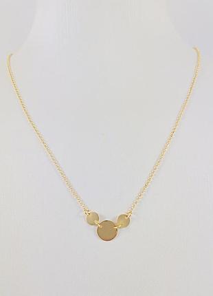 Колье серебряное cl25304ж