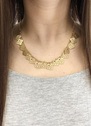 Колье серебряное clt10169 5