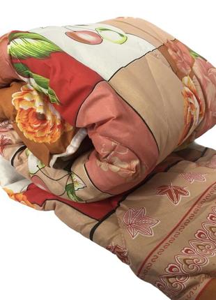 Одеяло двуспальное евро 200х215см|ковдра оптом|овечая шерсть|лери&макс|ковдра на овчину