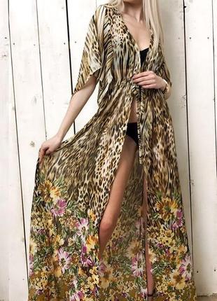 Пляжная туника - 8045-44