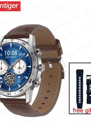 Розумний смарт годинник smart watch "greentiger kk70/dt70" silver з розмовним динаміком. тонометр пульоксиметр