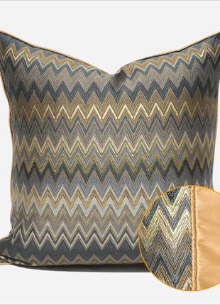 Декоративная подушка на диван. стильная интерьерная подушка современная дизайнерская подушка 45*45, стиль 4