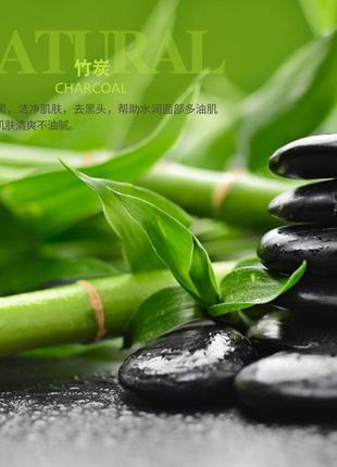 Маска для носа очищающая с бамбуковым углем images beauty bamboo charcoal blackhead (6г)4 фото
