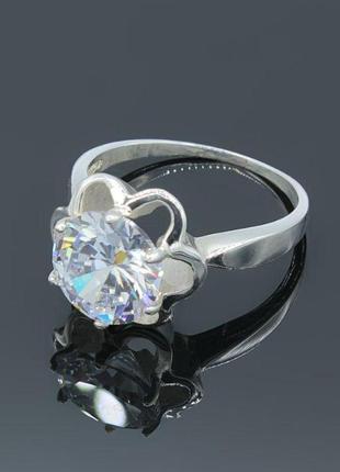Серебряное кольцо с камнем мистик 2