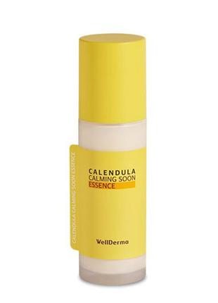 Есенція для обличчя з календулою wellderma calendula calming soon essence 100 мл1 фото