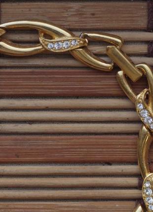 Индийский набор украшений колос ( подвеска и клипсы) позолота 24 карата4 фото