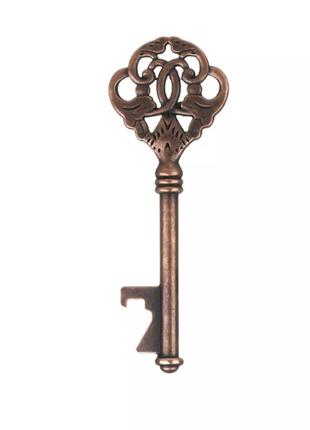 Брелок-открывалка для бутылок "ключ bz1". брелок открывашка металлический для ключей