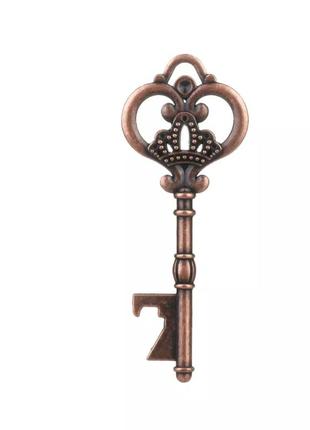 Брелок-открывалка для бутылок "ключ bz4". брелок открывашка металлический для ключей1 фото