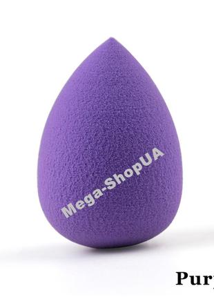 Губка спонж для макияжа капелька makeup sponge m45 фиолетовый1 фото