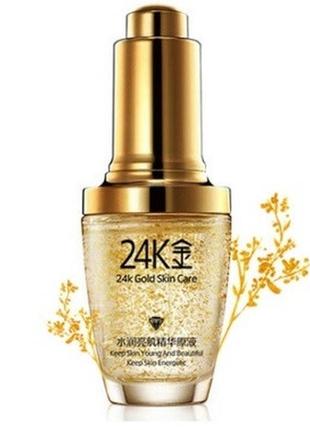 Сыворотка bioaqua 24k gold skin care омоложение 3 в 1, 30 мл