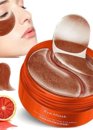 Гидрогелевые патчи с экстрактом сицилийского апельсина от images eye mask blood orange - 60 шт4 фото