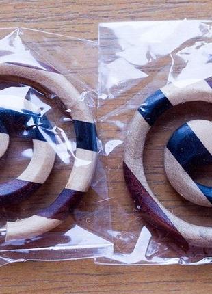 Сережки розтяжка — обманка тонеля. спіраль. дерево. індія