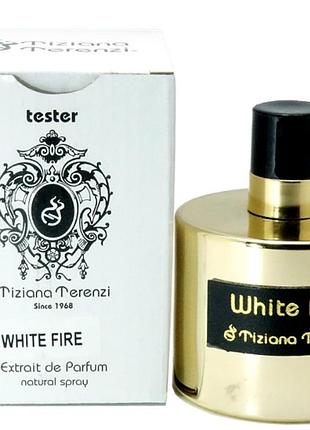 Tester унисекс tiziana terenzi white fire /тизиана терензи вайт фаер (белый огонь) 100 мл