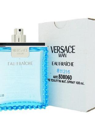 Tester versace men eau fraiche 100 ml