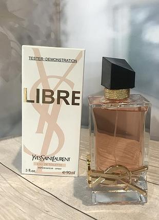 Tester жіночі yves saint laurent — libre eau de toilette (ів сен лоран либери туалетна вода тестер) 90 ml