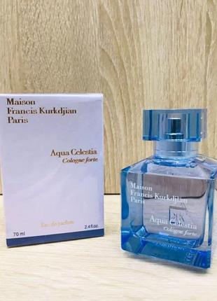 Maison francis kurkdjian aqua celestia cologne forte (мейсон куркджан аква селестия кологне форте) с витрины