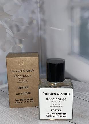 Тестер туалетная вода van cleef & arpels rose rouge / ван клиф розовая роза / 50 мл.