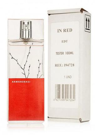 Tester armand basi in red (арманд баси ин ред красный) 100 ml