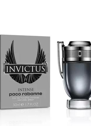 Туалетная вода paco rabanne invictus intense / пако рабанн. инвиктус интенс / 100 мл. производство турция