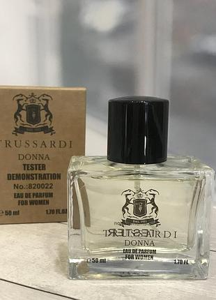 Тестер женская туалетная вода trussardi donna/ труссарди. донна / 50 мл