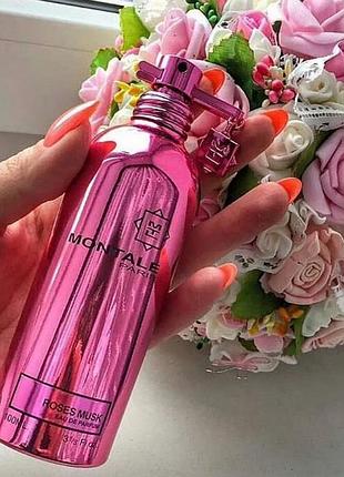 Montale roses musk / монталь розовый мускус / 100 мл