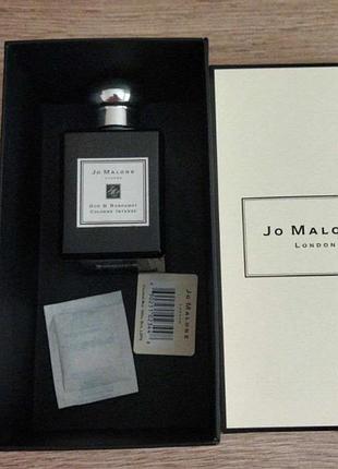 Jo malone oud & bergamote / джо малон оуд бергамот кологен інтенс/ одеколон 50 мл