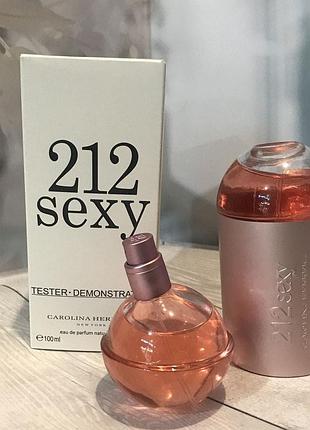 Жіноча туалетна вода carolina herrera 212 sexy / кароліна еррера сексі 212 / 100 мл