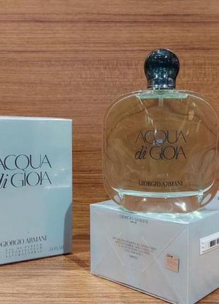 Жіноча парфумована вода giorgio armani acqua di gioia / джорджіо армані аква ді джиойа / 100 мл