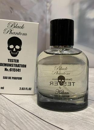 Тестер туалетная вода унисекс kilian black phantom / килиан блек фантом (череп) / 60 мл