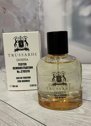 Жіноча туалетна вода тестер trussardi donna/ труссарді. донна / edp 50 мл