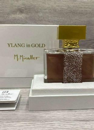 Парфумерна вода для жінок m. micallef ylang in gold / м. мікаллеф іланг ін голд / 100мл.