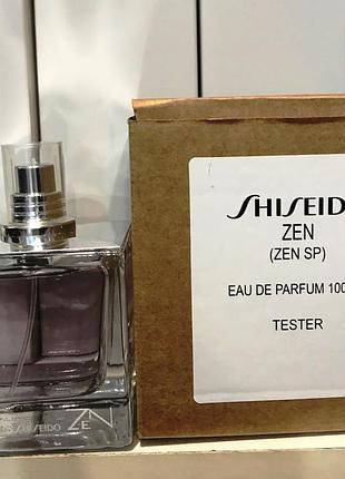 Tester мужская туалетная вода shiseido zen for men / шисейдо зен фо мэн/ 100мл.