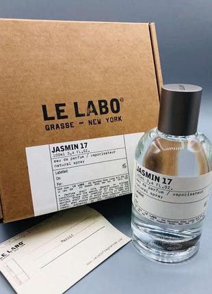 Le labo jasmin 17 /ле лабо жасмин 17/ туалетная вода 100 мл.