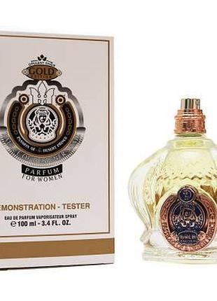 Tester мужской designer shaik opulent gold edition for men( дизайнер шейх голд эдишн для мужчин)