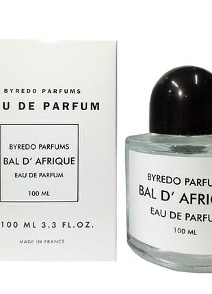 Туалетная вода унисекс селективная bal d'afrique byredo /байредо бал де африка/ 100 мл.