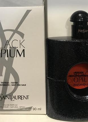 Tester yves saint laurent black opium / ів сен лоран блек опіум / 90 ml