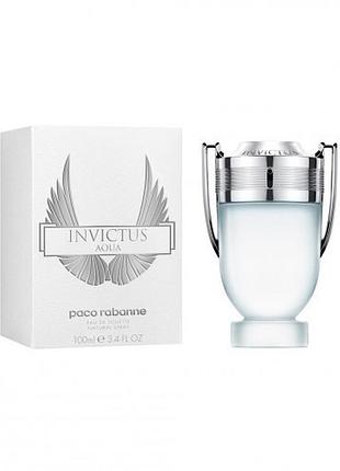 Tester мужской туалетной воды paco rabanne invictus aqua / пако рабанн инвиктус аква / 100 ml
