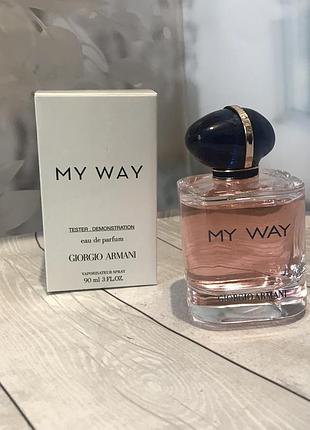 Tester парфюмерная вода giorgio armani my way /джорджио армани май вей/