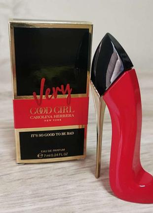 Жіноча туалетна вода carolina herrera very good girl / кароліна хэрера вері гуд герл туфелька/ 80 ml