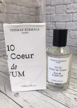 Парфюмерная вода thomas kosmala no 10 desir du coeur /томас космала 10 десир ду соур/ 100 мл.