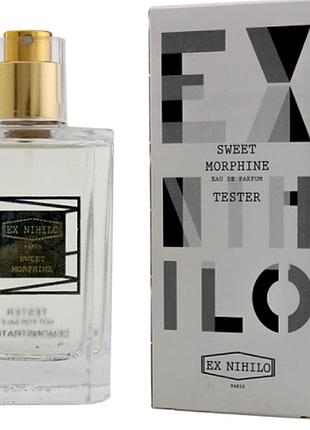 Tester унісекс туалетна вода ex nihilo sweet morphine / екс ніхіло світ морфін / edp 100 мл