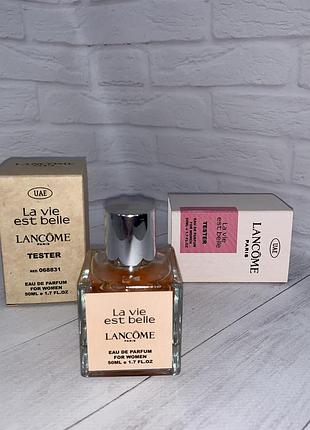 Тестер 50 ml lancome la vie est belle /ланком ла ви эст бель / женская туалетная вода