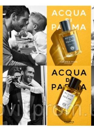 Чоловіча туалетна вода acqua di parma essenza di colonia (аква ді парма «эссенца ді колонія») 100 мл4 фото