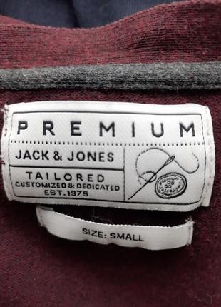Мужской кардиган, пуловер, тёплый, мягкий, классика. jack & jones, premium.7 фото