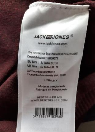 Мужской кардиган, пуловер, тёплый, мягкий, классика. jack & jones, premium.8 фото