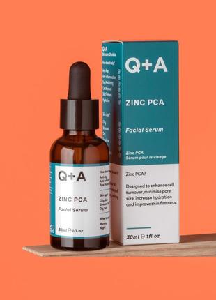 Сыворотка для лица с цинком q+a zinc pca facial serum  30 мл2 фото