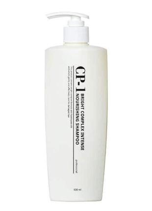 Бессульфатный протеиновый шампунь esthetic house cp-1 bright complex intense nourishing shampoo 500 мл