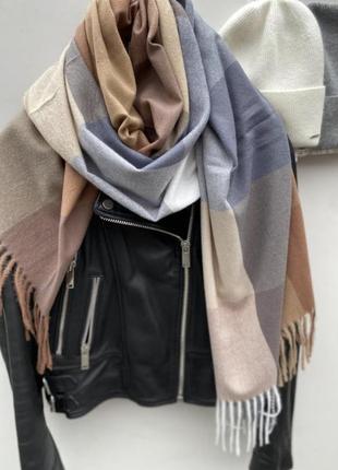 Твій улюблений базовий кашеміровий шарф/палантин🤎