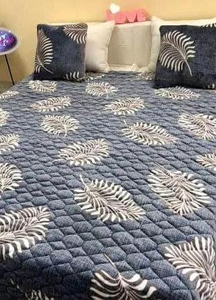 Покрывало евро 200х220см с подушками 50х50см. №1