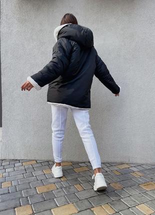 Куртка зимняя женская двухсторонняя разм. 42/486 фото